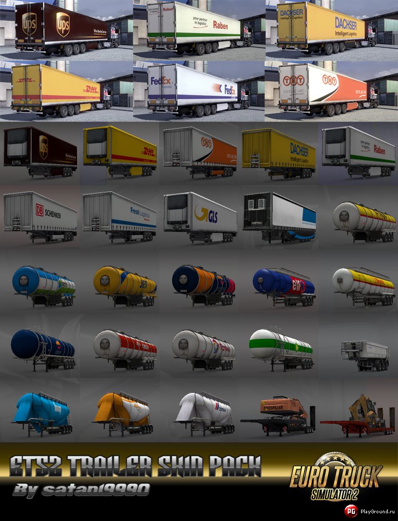 Моды Графика Euro Truck Simulator 2