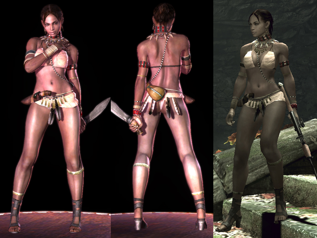 Resident Evil 5 "Мод костюма Sheva-Tribal"
