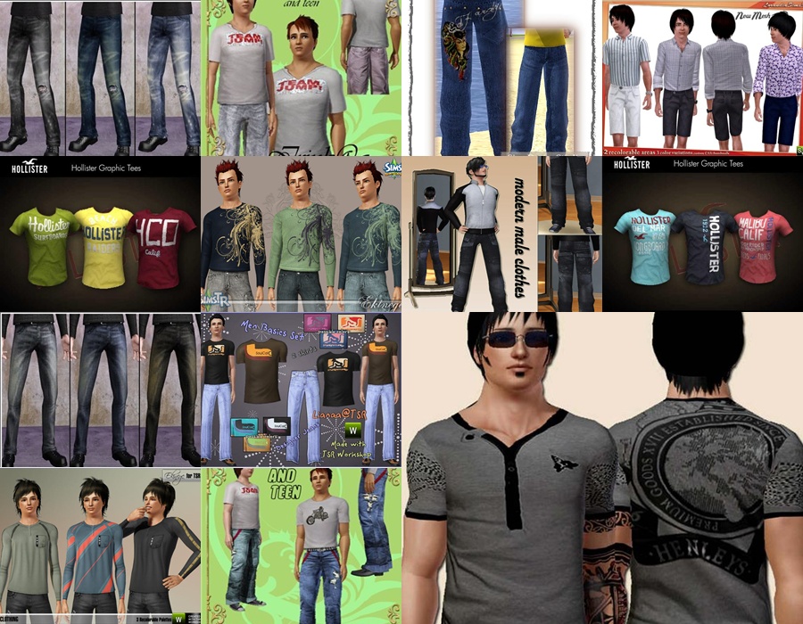 Для Симс 3 В Формате Sims3pack Одежду