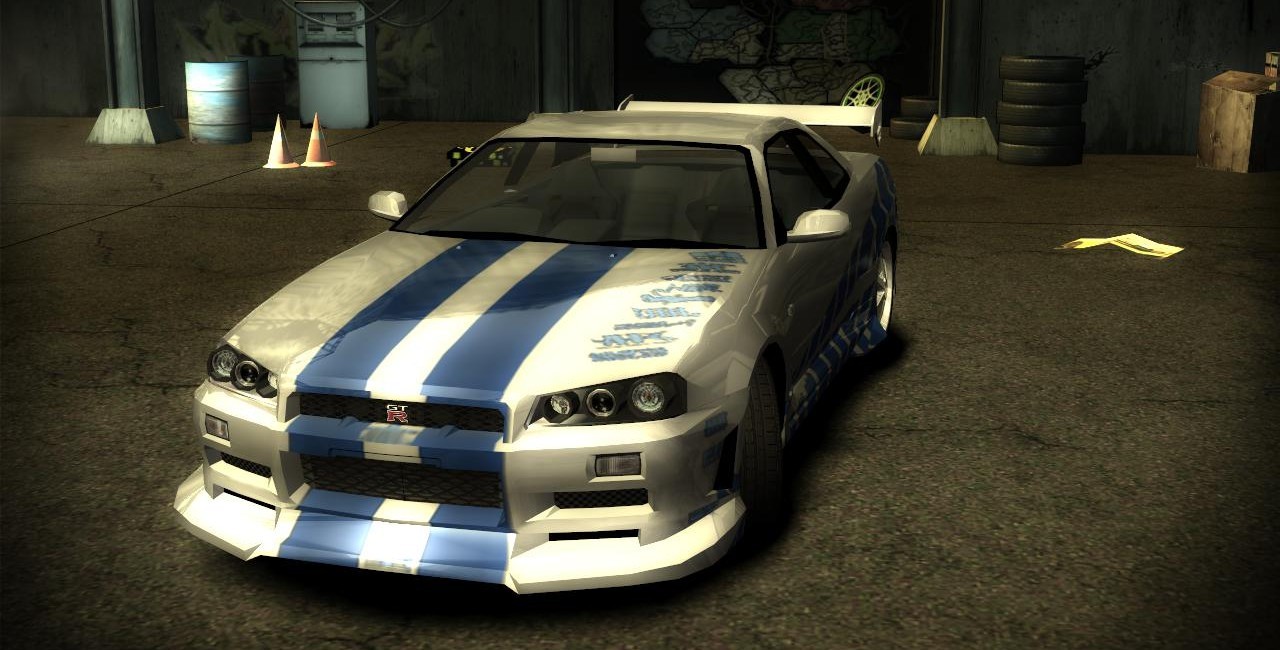 Nissan skyline in need for speed most wanted #3