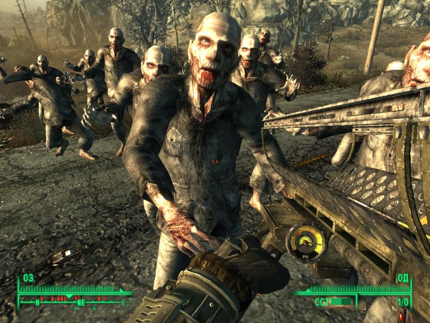 Fallout 3 зомби мод скачать