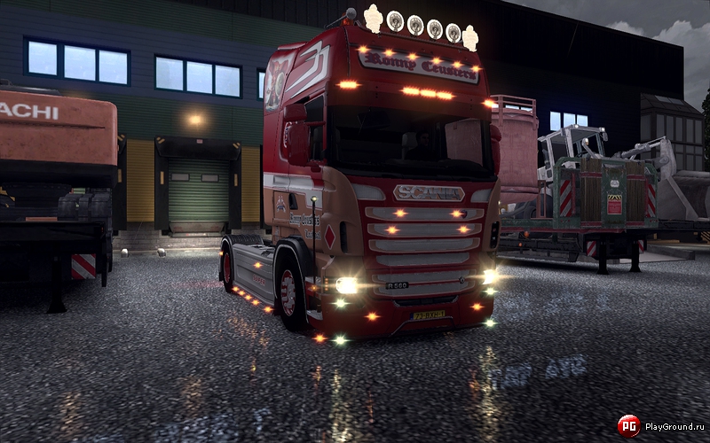 Euro truck simulator 2 моды фары скачать