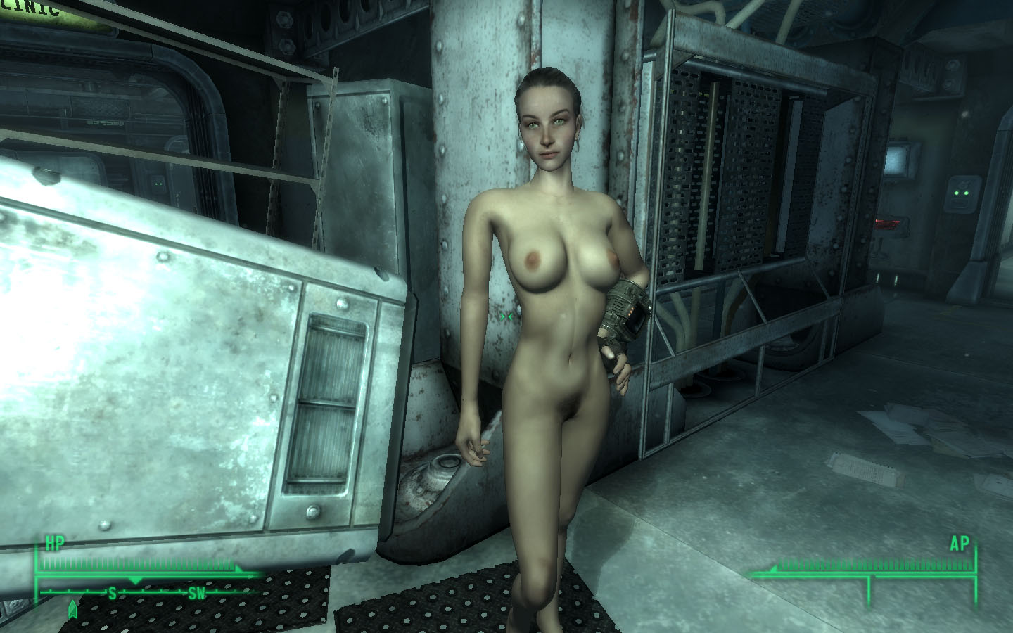 Fallout 3 "BABE (женские голые текстуры)" .
